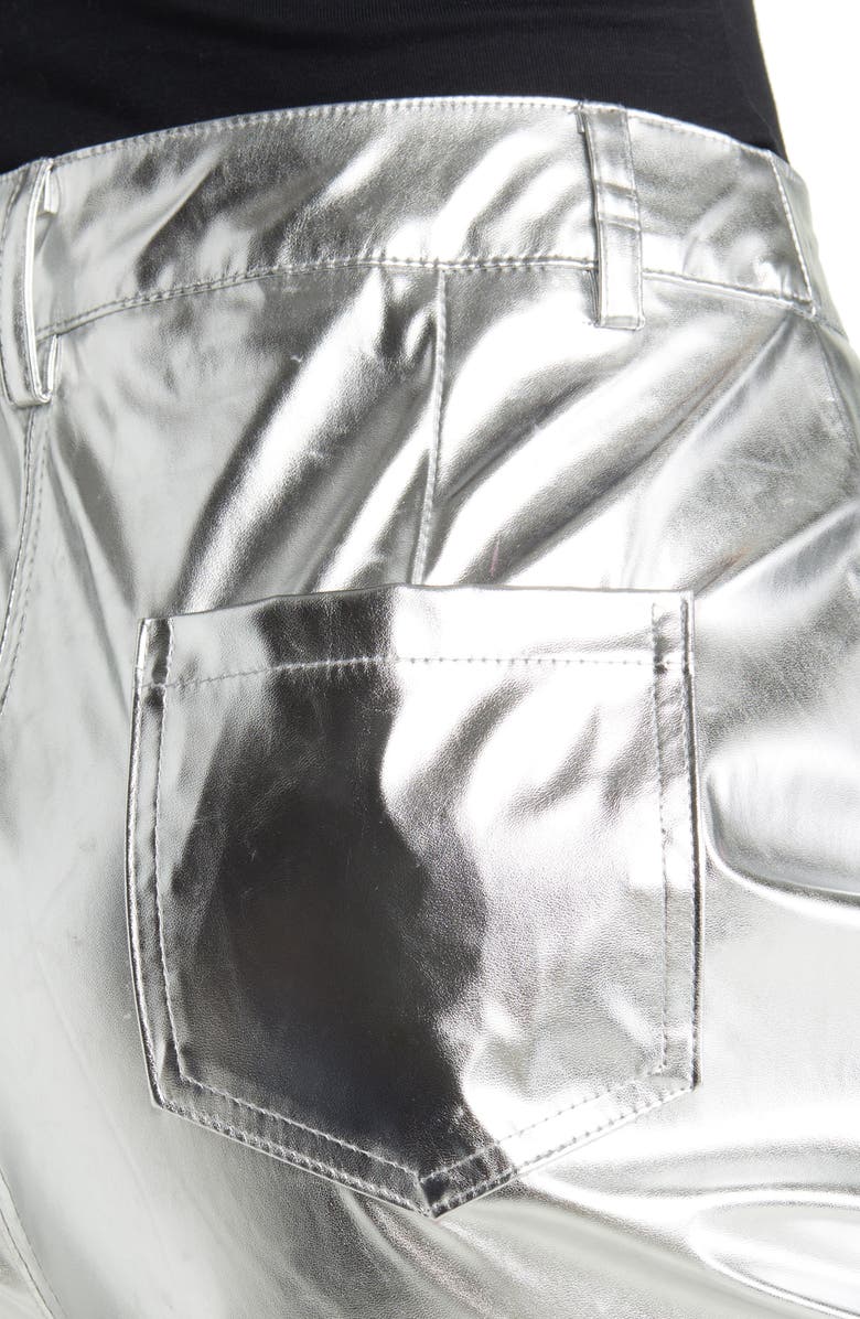 Amy Lynn Metallic Straight Leg Pants, Alternate, color,
