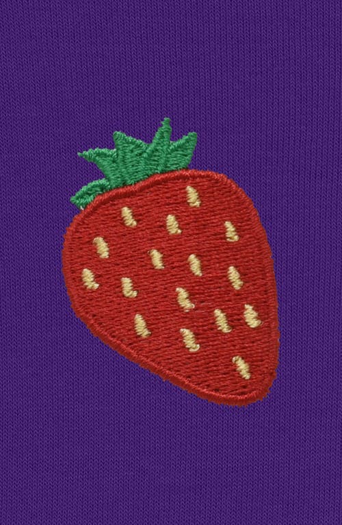 DALIX DALIX STRAWBERRY CROPPED FLEECE HOODIE 