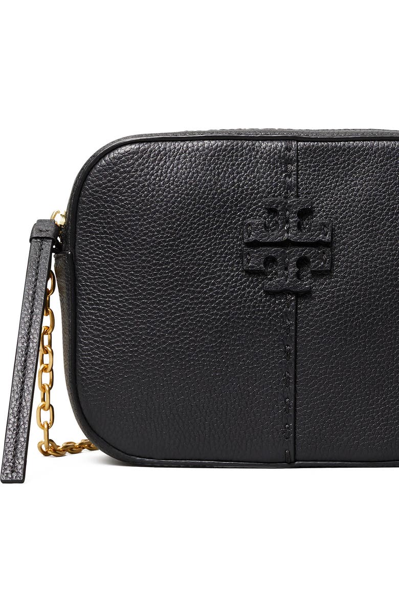 Tory Burch McGraw Leather Camera Bag, Alternate, color,