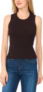Halogen® Rib Sweater Tank