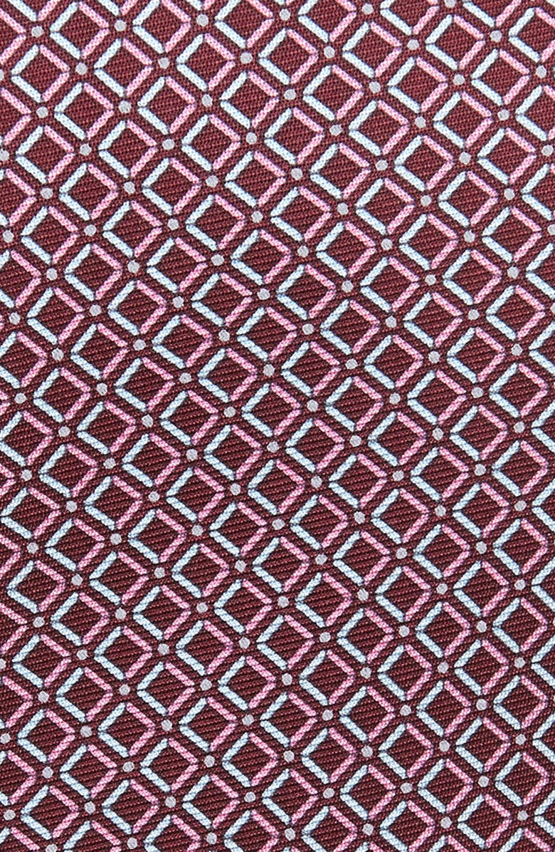 ZEGNA TIES Geometric Silk Tie, Alternate, color, 