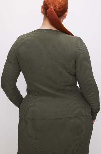 Shine Rib Cardigan
