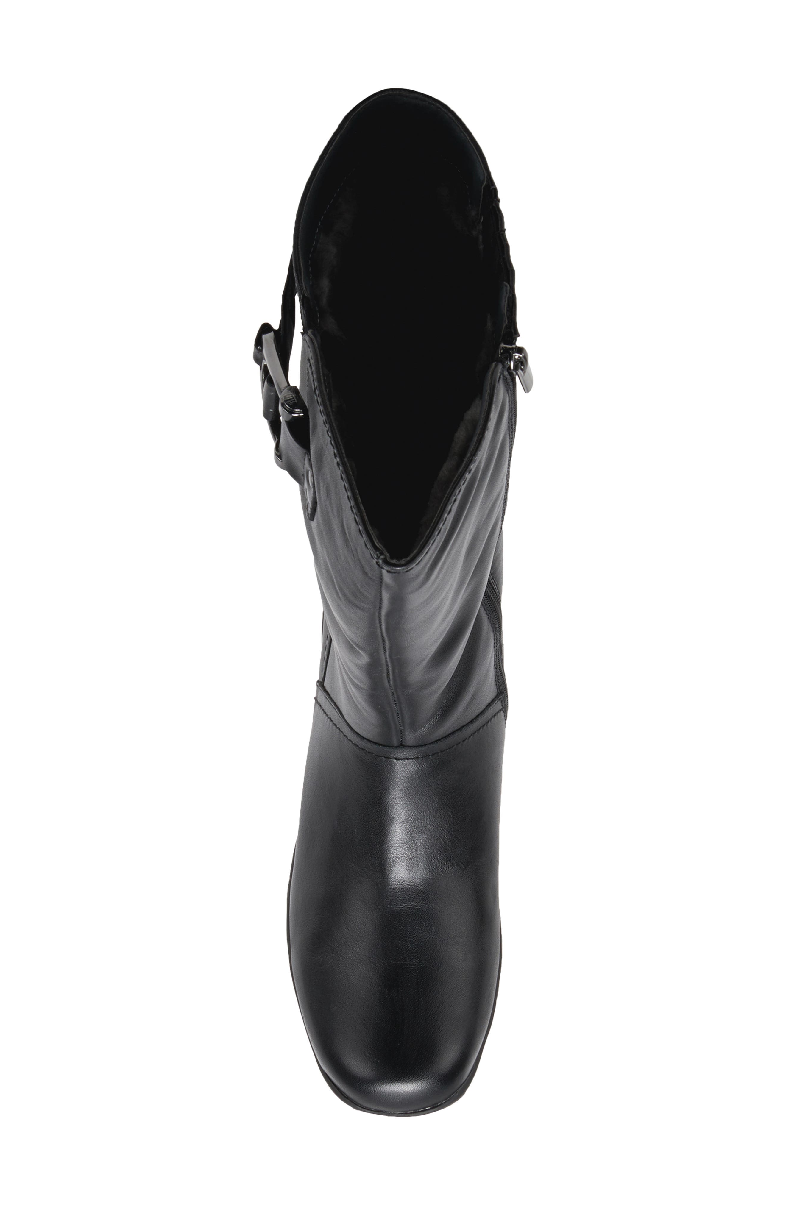 Spring Step Albany Faux Fur Lined Waterproof Boot, Alternate, color, 