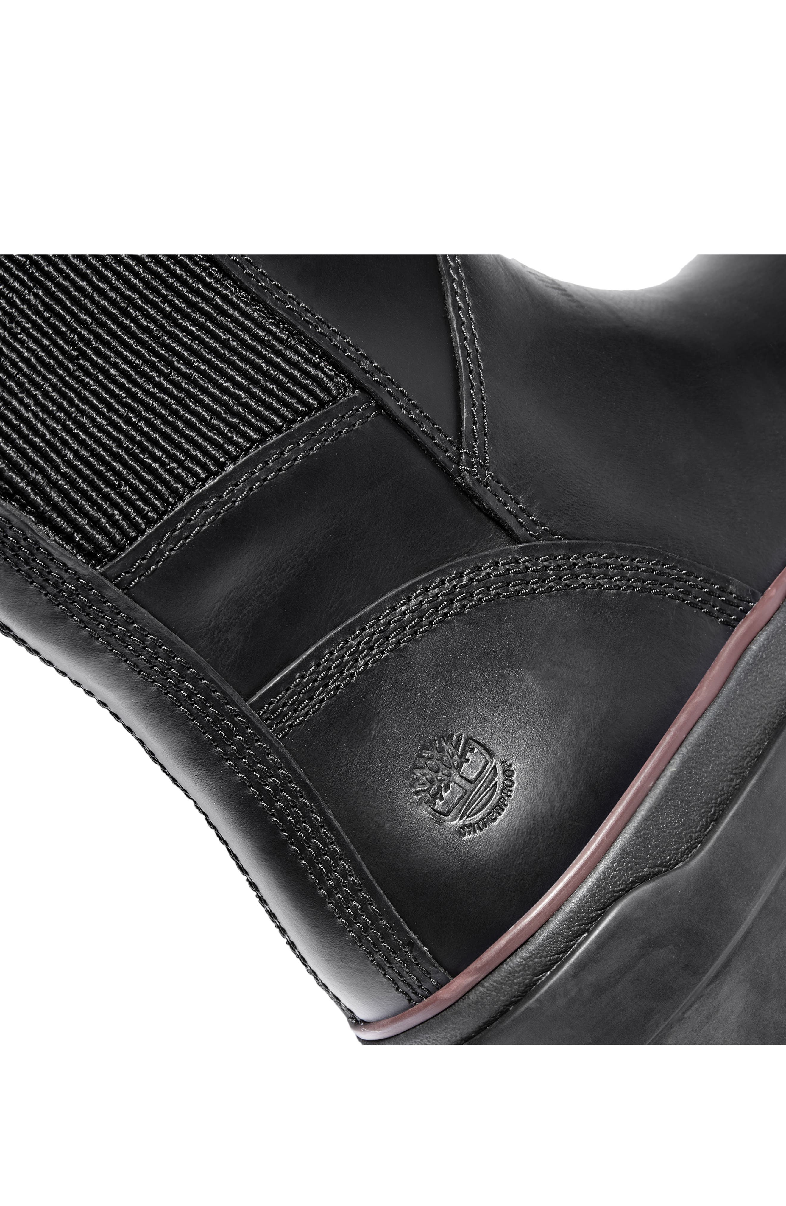 Timberland Malynn Mid Waterproof Side Zip Boot, Alternate, color, 