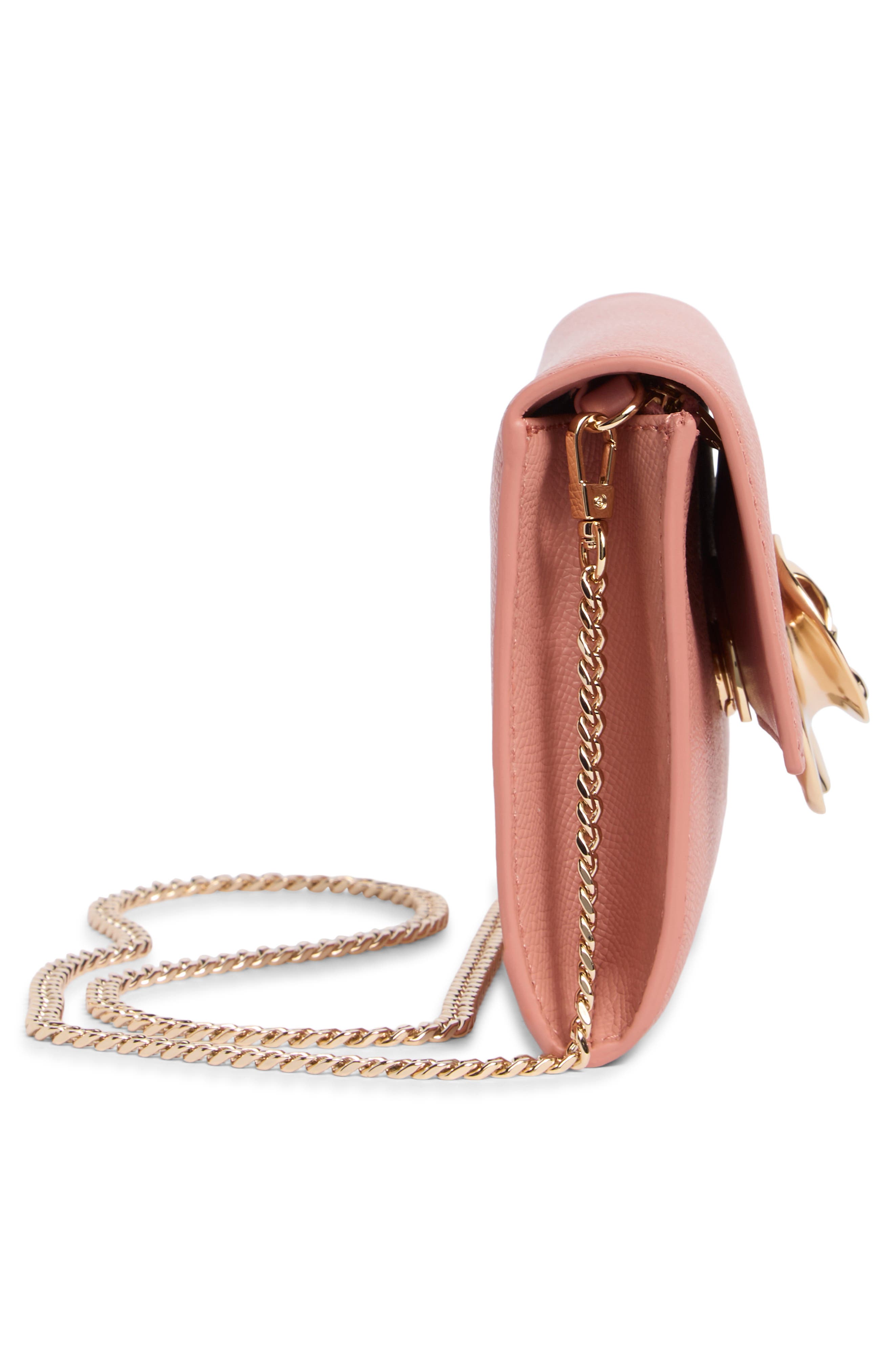 Kira Rose Convertible Crossbody, Alternate, color, DARK ROSE