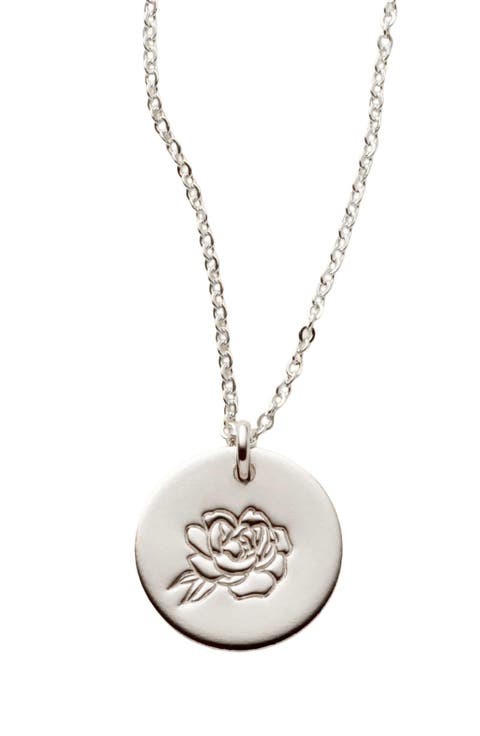 September Birth Flower Necklace