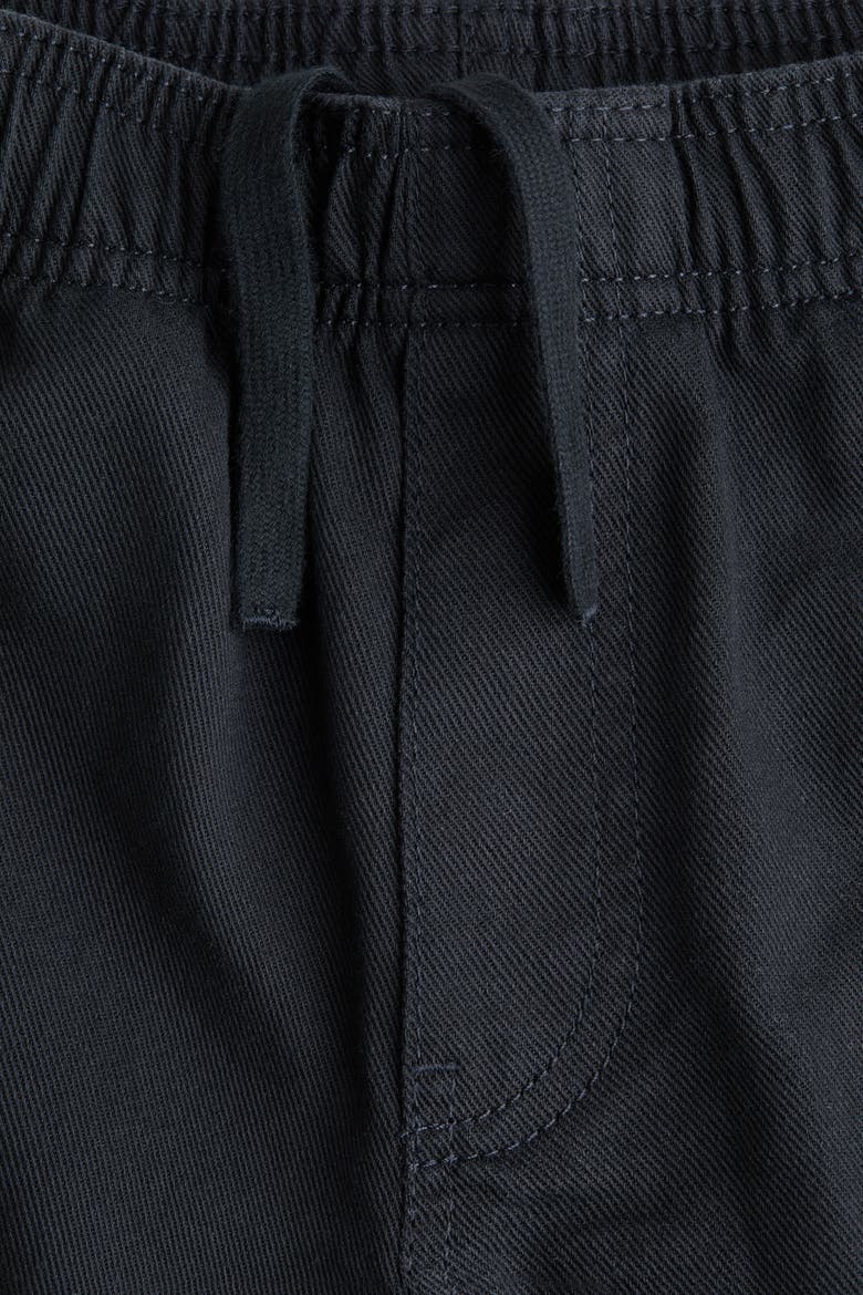Cotton Twill Joggers, Alternate, color, Black