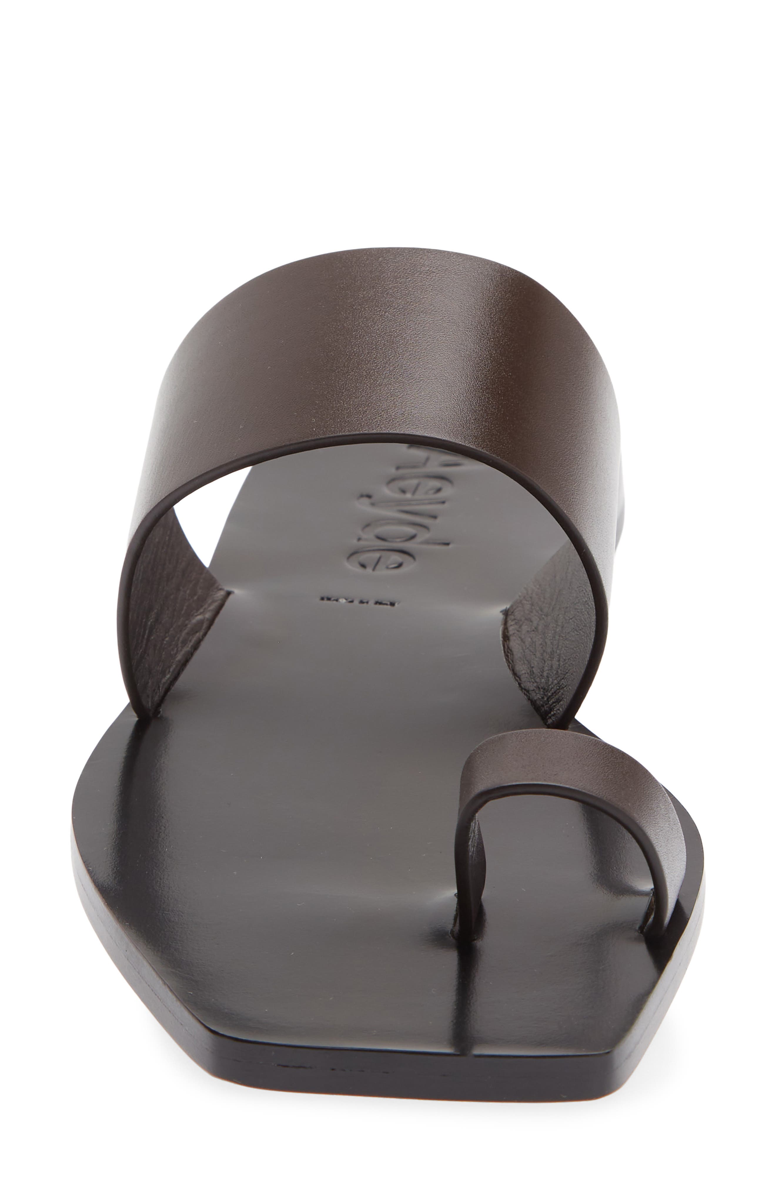 aeyde Sibel Sandal, Alternate, color, Moka