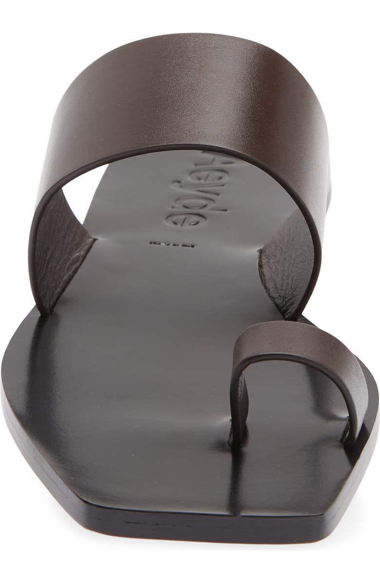 aeyde Sibel Sandal, Alternate, color, Moka