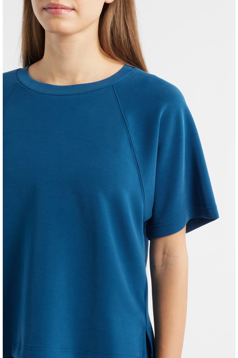 Raglan Sleeve T-Shirt, Alternate, color, BLUE OPAL