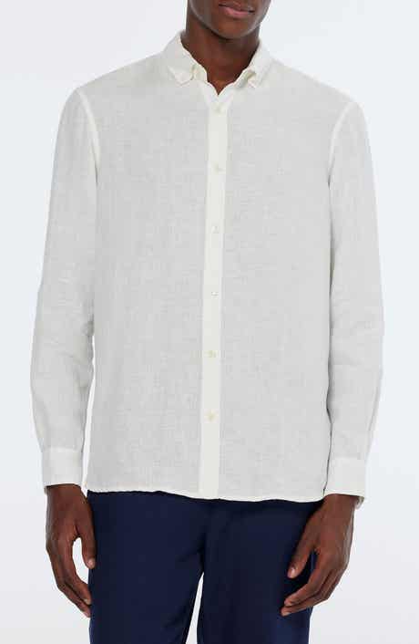 Scotch & Soda Linen Button-Down Shirt