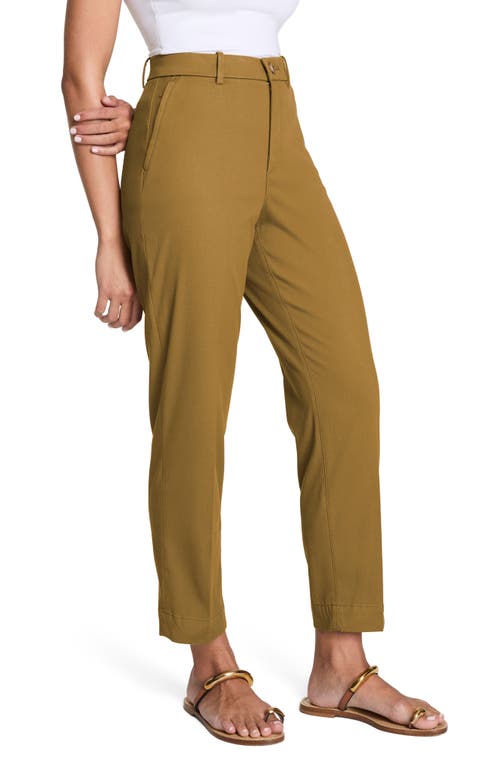 Spanx ® Supersmooth™ Stretch Twill Straight Leg Pant In Green
