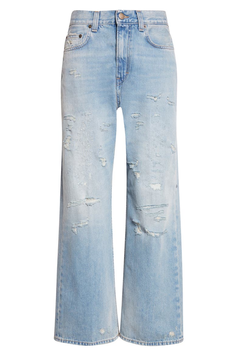 Winny Distressed Wide Leg Jeans, Alternate, color, BROKEN CELESTIAL