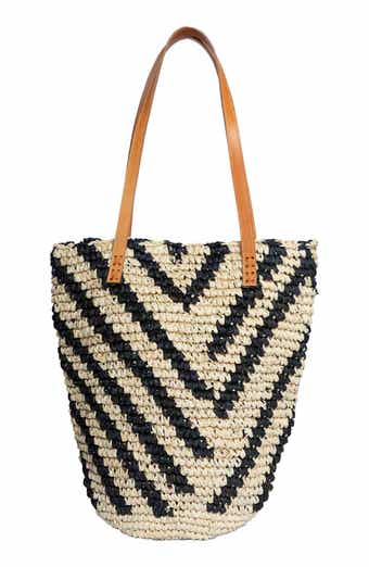 Hamptonz Raffia Tote