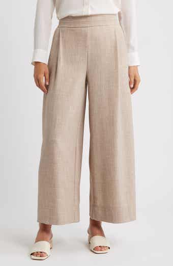 Wit & Wisdom Ultra Skyrise Pleated Wide Leg Pants