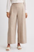 Wit & Wisdom Ultra Skyrise Pleated Wide Leg Pants