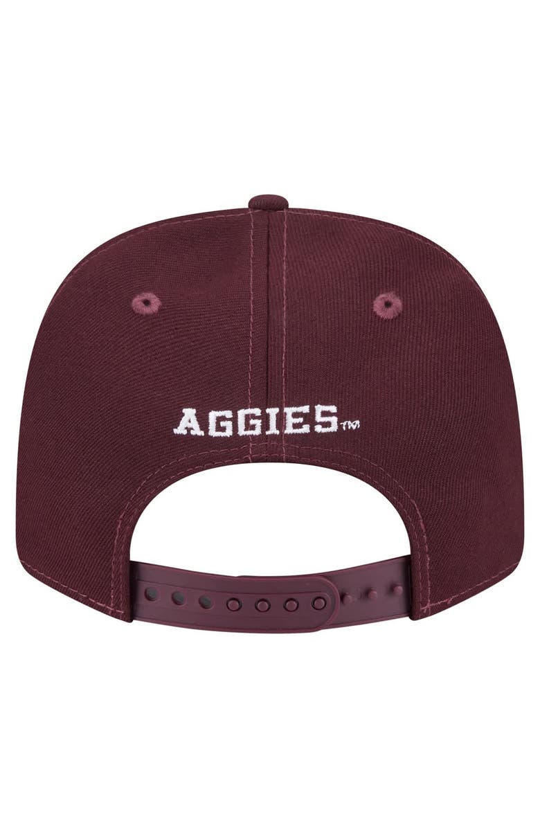 New Era Men's New Era Maroon Texas A&M Aggies Team Collective 9SEVENTY Stretch-Snap Adjustable Hat, Alternate, color, Maroon