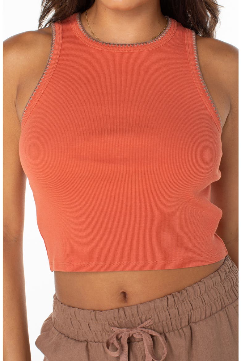 Meant To Be Crop Tank, Alternate, color, GINGER SPICE