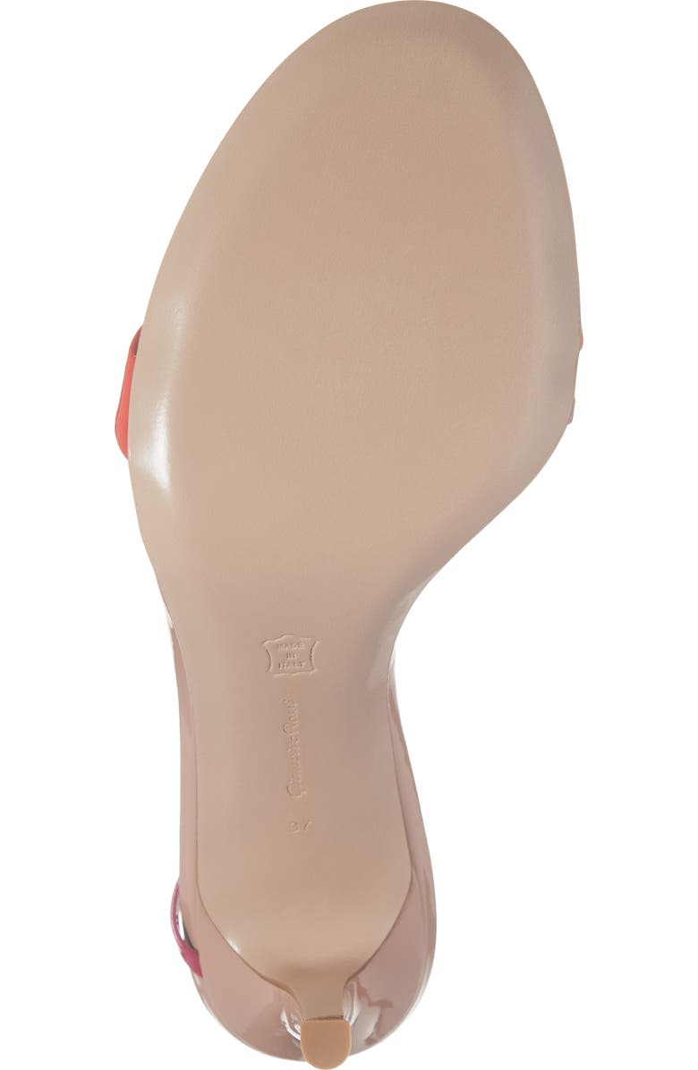 Gianvito Rossi Asymmetrical Strap Sandal, Alternate, color,