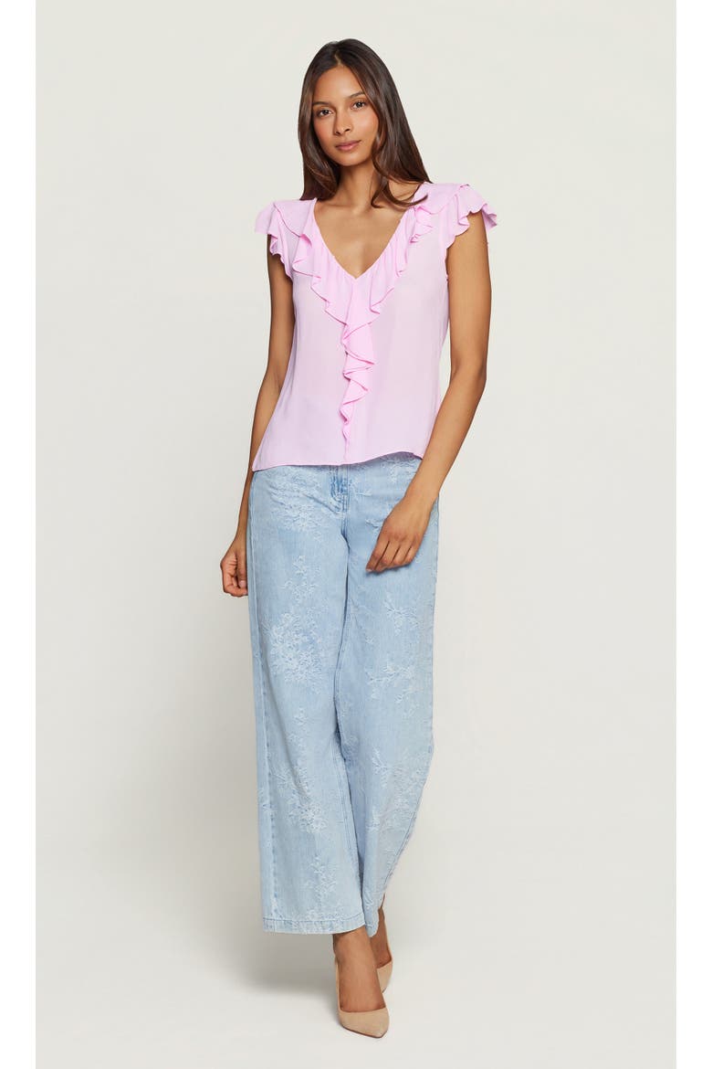 Everheart Georgette Blouse, Alternate, color, Soft Rose