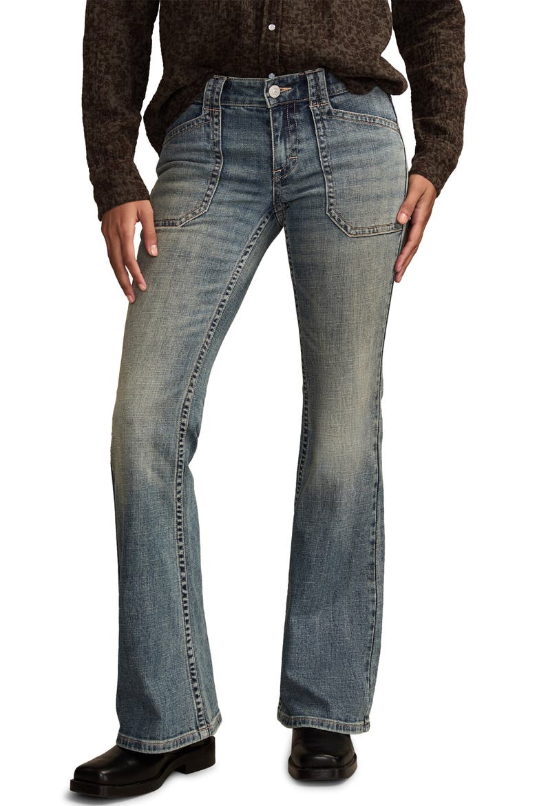 Flare Jeans, Main, color, HEART BREAKER WASH