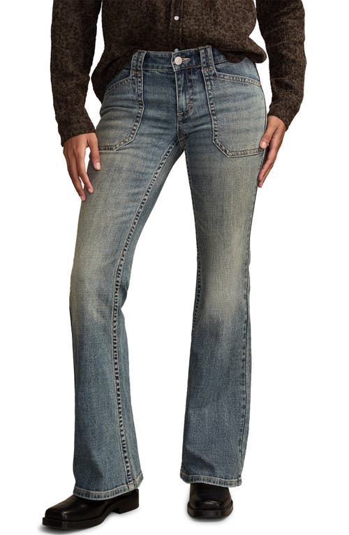 Lucky Brand Flare Jeans In Blue