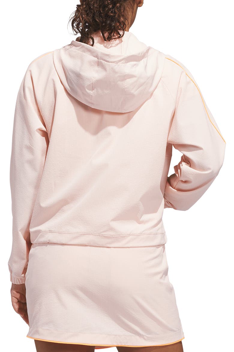 Ultimate365 Seersucker Quarter-Zip Pullover, Alternate, color, BLUSH PINK
