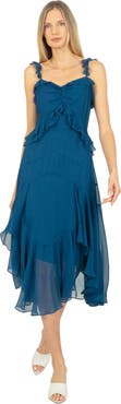 SECRET MISSION Inessa Midi Dress