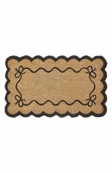 VCNY HOME Scalloped Edge Coir Doormat