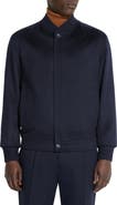 ZEGNA Oasi Cashmere Elements Water Repellent Bomber Jacket