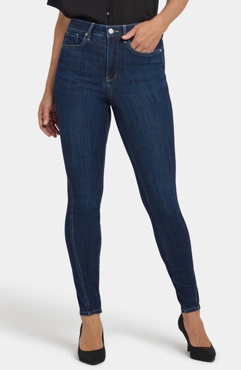 Ami Twist Seam High Waist Skinny Jeans