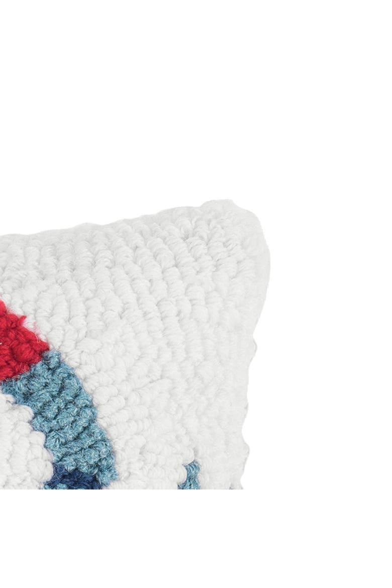 Coastal Hooked Mini Pillows, Alternate, color, Blue
