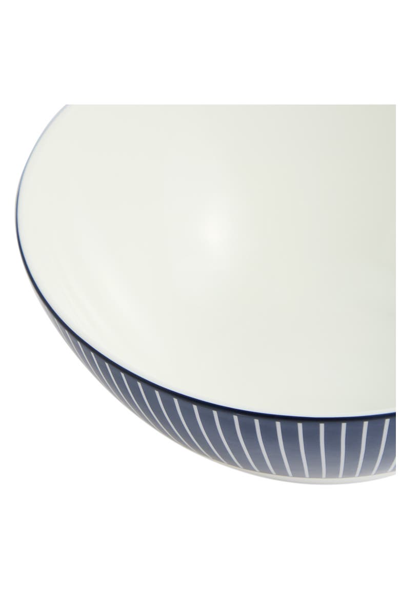 Gio Pinstripe Bone China Cereal Bowl, Alternate, color, BLUE MULTI