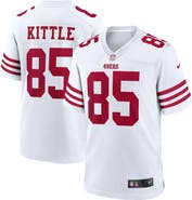 Nike Men's Nike George Kittle White San Francisco 49ers Player Game Jersey