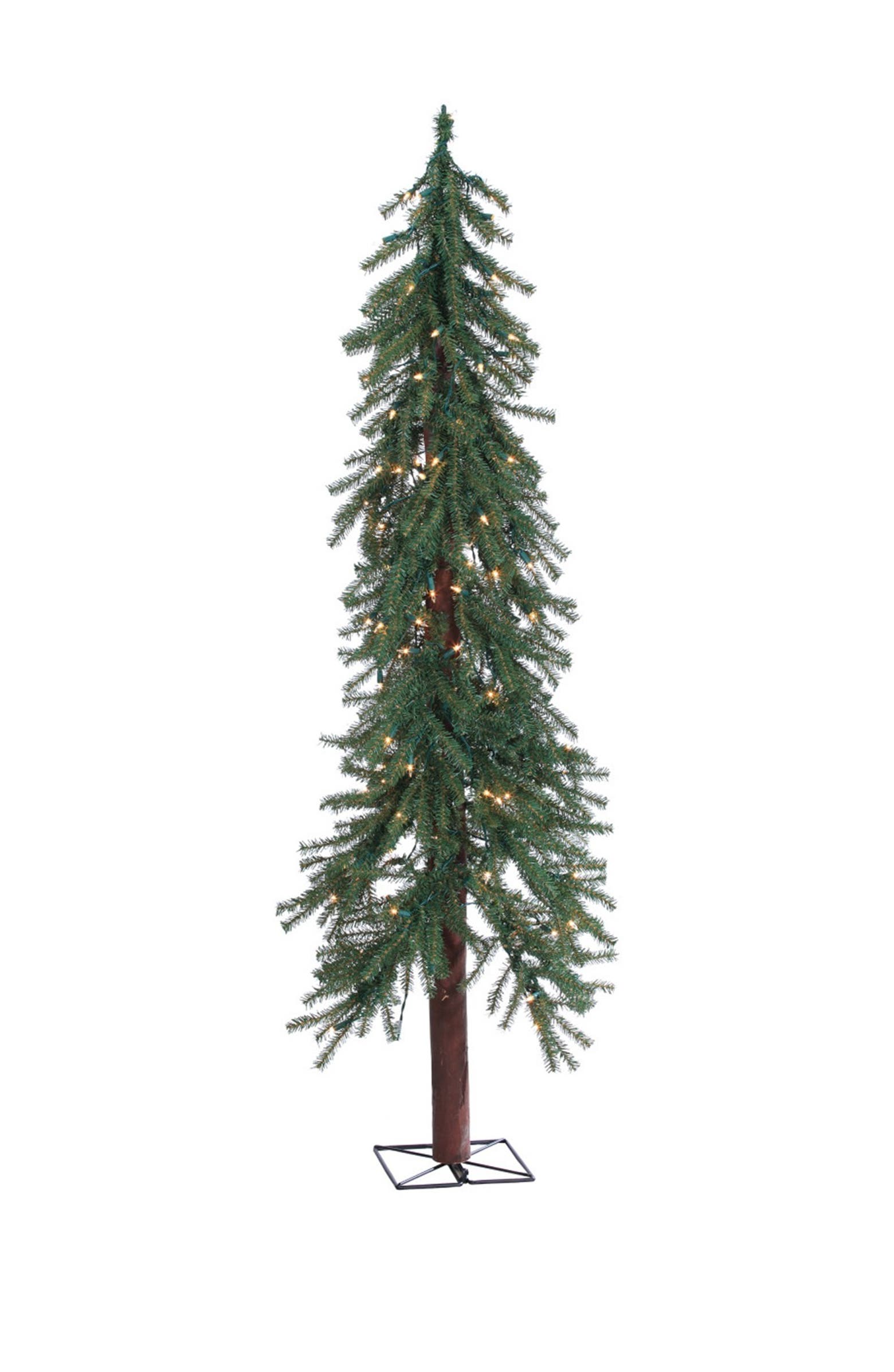 GERSON COMPANY 5ft. Green Pre-Lit Artificial Alpine Tree | Nordstromrack