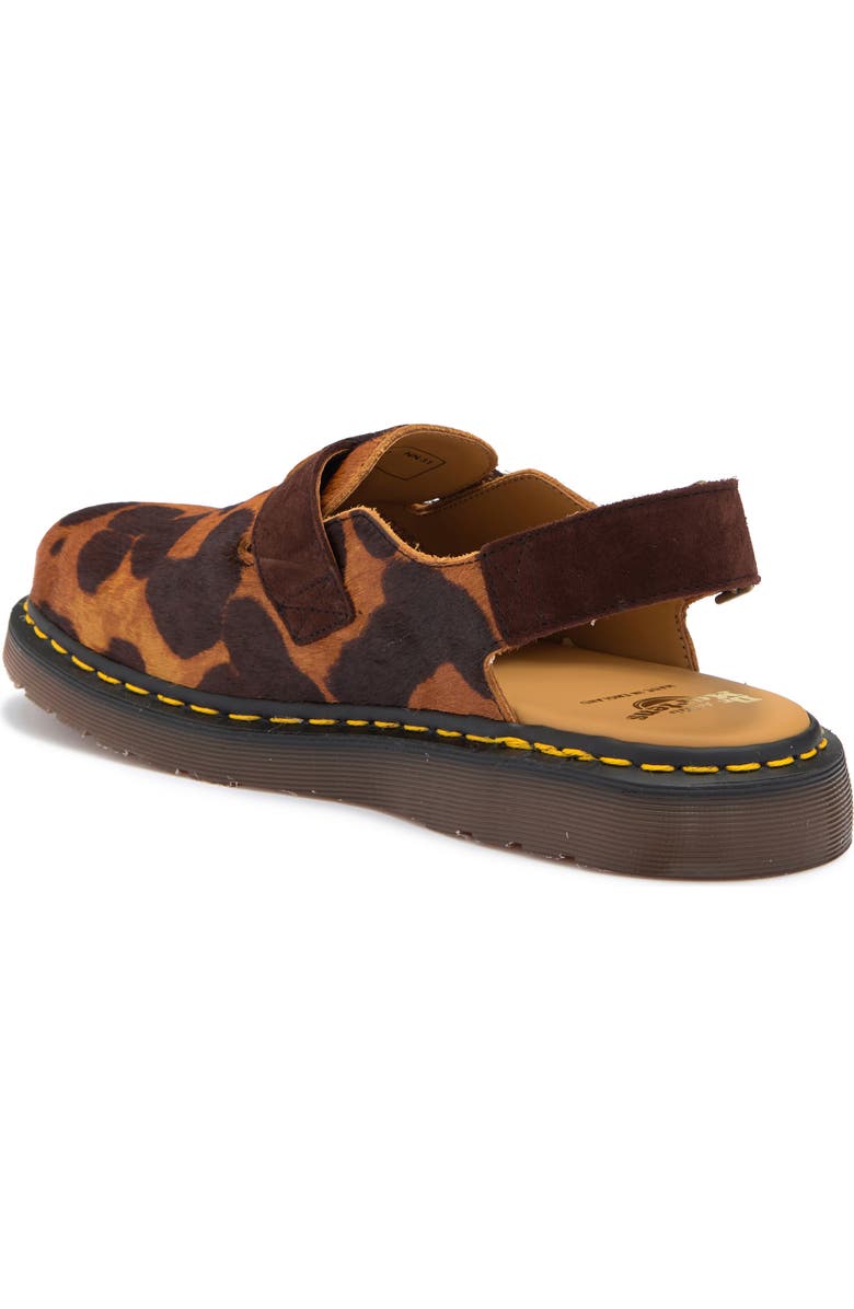 Dr. Martens Gender Inclusive Jorge Genuine Calf Hair Slingback Clog, Alternate, color,