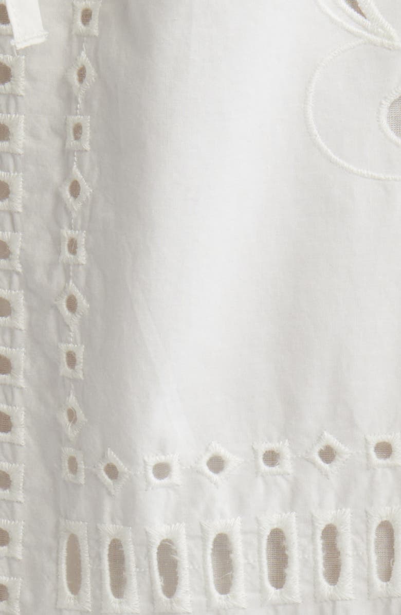 Rails Prina Cotton Eyelet Skirt, Alternate, color, White