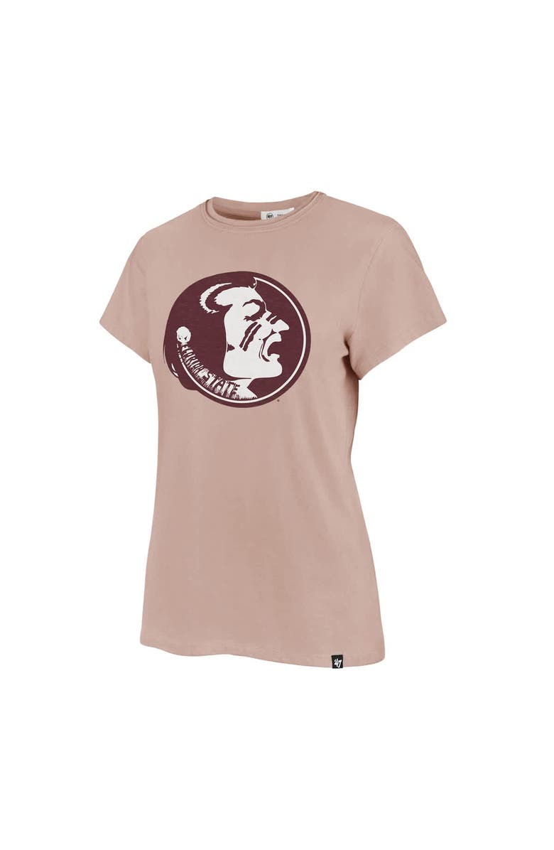 '47 Women's '47  Pink Florida State Seminoles Premier Frankie T-Shirt, Alternate, color, 