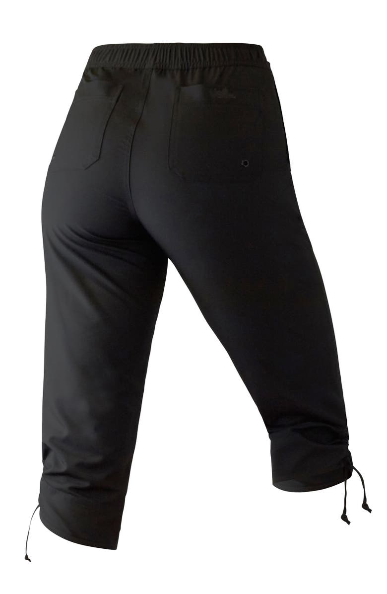 UV Skinz Beach Capris, Alternate, color, Black