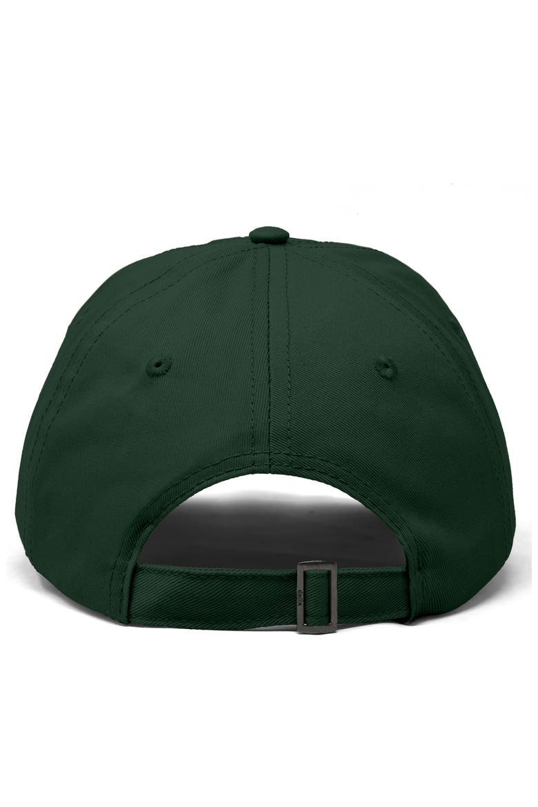 Sculpture Dad Cap, Alternate, color, Dark Green