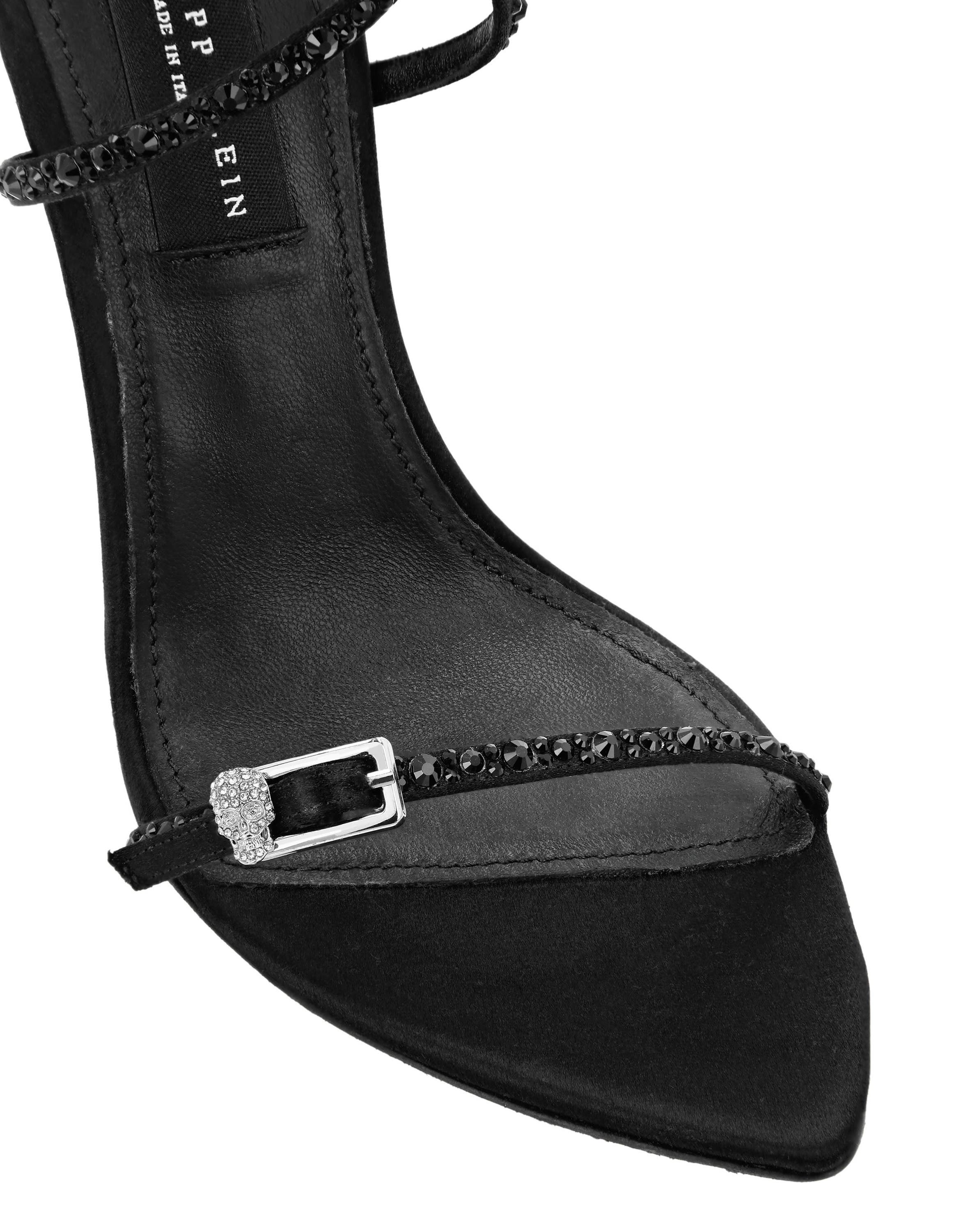Sandals High Heels Women, Alternate, color, black