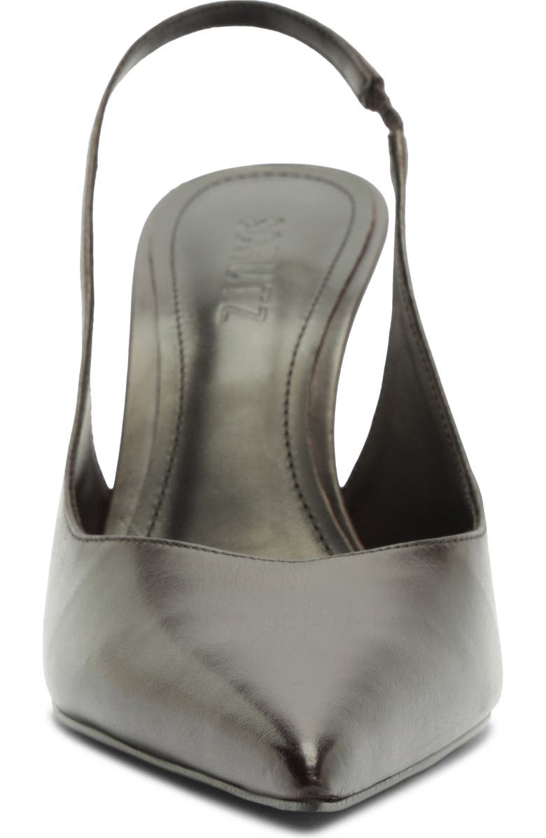 Schutz Lexi Slingback Pointed Toe Pump, Alternate, color, Dark Brown