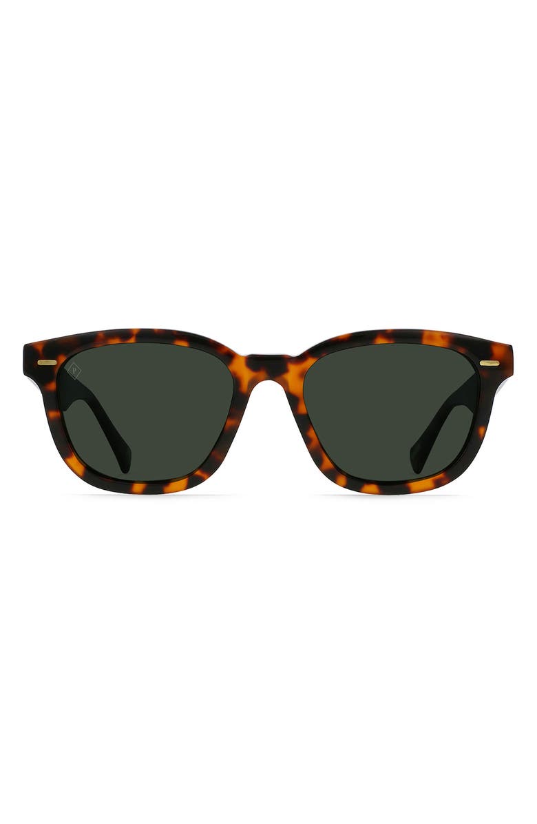RAEN Myles 50mm Polarized Square Sunglasses, Main, color, 