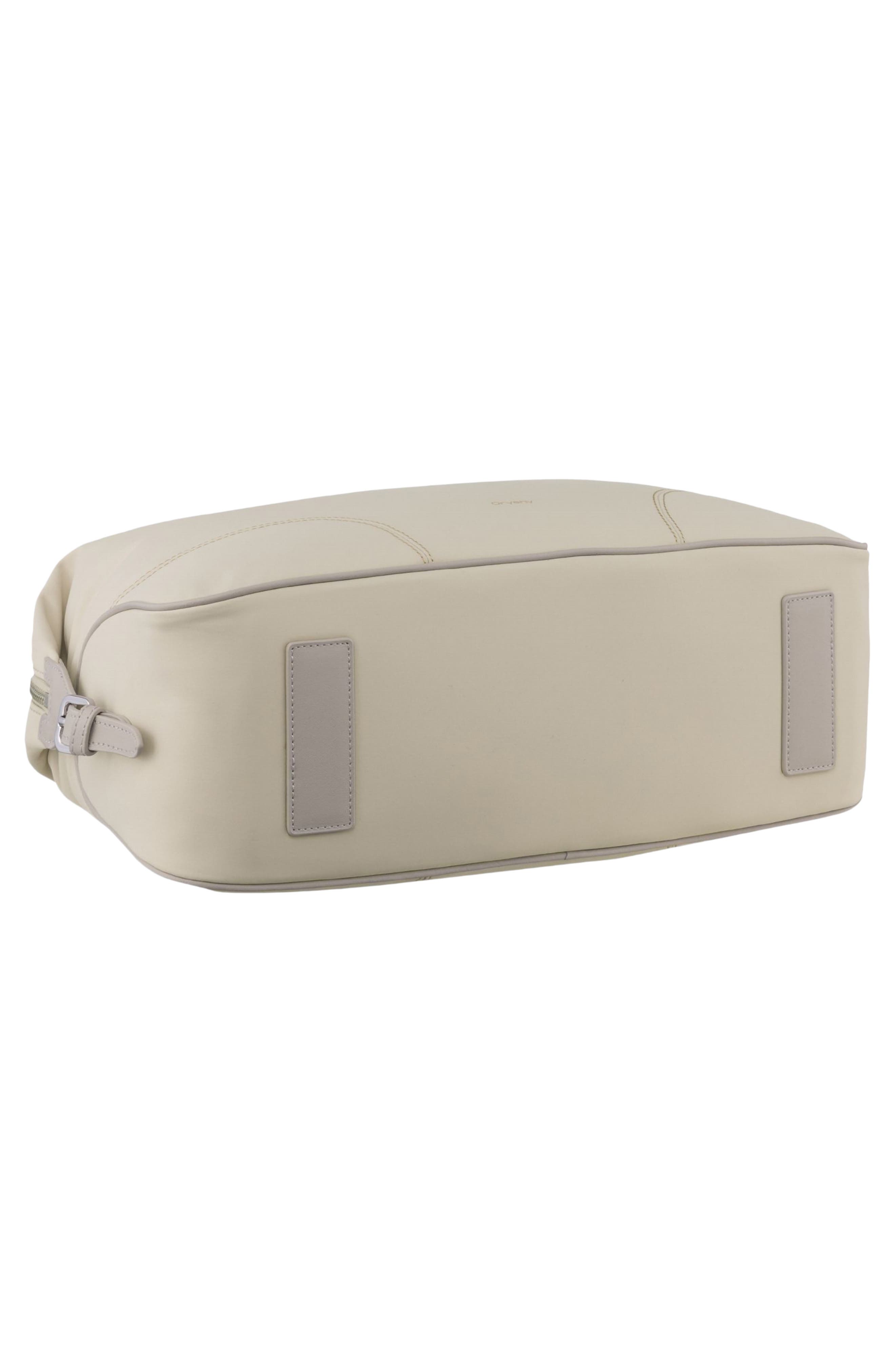 Holo Nylon Shoulder Bag, Alternate, color, SAND BEACH