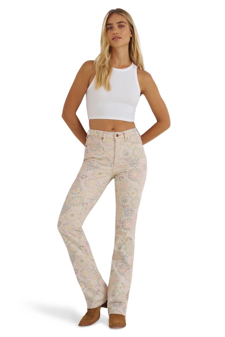 Western Straight Leg Jeans, Alternate, color, FIREWORK FLORAL