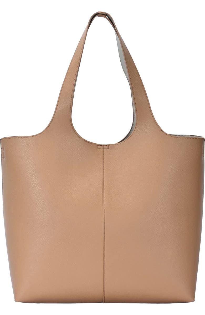 Madison West Bag in Bag Clean Tote Bag, Main, color, Camel
