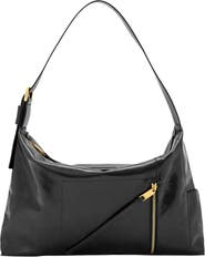 AllSaints Alba Shine Leather Shoulder Bag