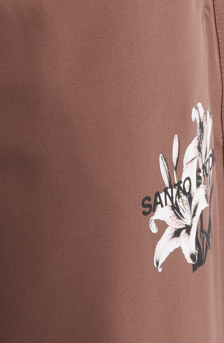 SANTO STUDIO Tempo Good Energy Tech Joggers, Alternate, color, Holy Brown