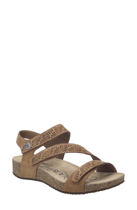 Tonga 78 Ankle Strap Platform Wedge Sandal (Women)
