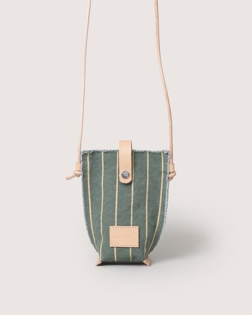 Graf & Lantz Graf Lantz Hana Canvas Phone Crossbody In Sand